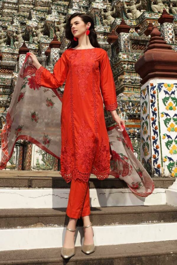 Charizma Embroidered Lawn Chapter 1 2022 | CEL-01