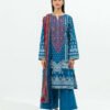 Beechtree Eid Lawn Collection 2022 | Afterglow Blue-Embroidered-3P