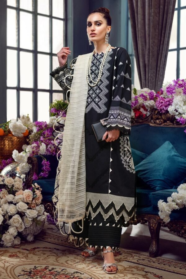 Jade Firdous Ombre Lawn 2022 | 22-0C-08 | Back on Demand