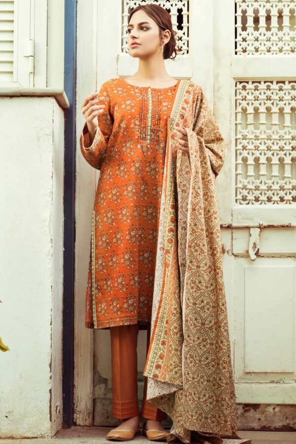 Unstitched 3 Piece Printed Cambric Suit (SS-1940) | MY | MY2022 | MAY22
