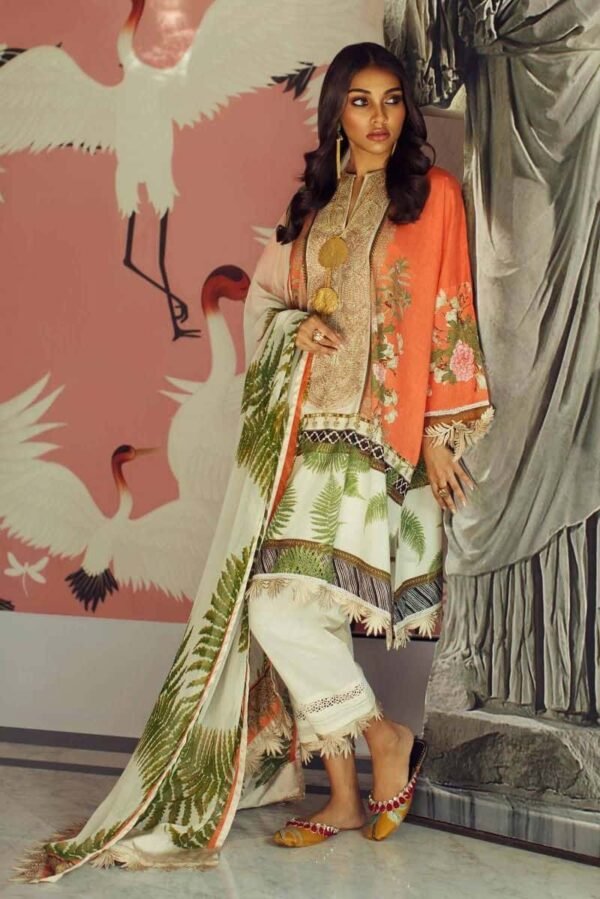 Sana Safinaz Mahay Lawn Collection 2020 – 8A (SS-1720) | Back on Demand